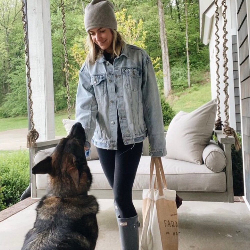 NWT Madewell Oversized Trucker Jean Jacket in Fitzgerald Wash